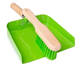 Big Jigs Dust Pan and Brush Set Metal