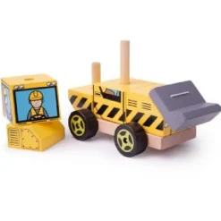 Big Jigs Stacking Bulldozer Puzzle