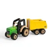 BigJigs County Wooden Tractor and Trailer Set