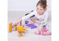 BigJigs Dolls House Furniture Set
