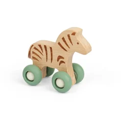 BigJigs Jungle Animal On Wheels Wooden