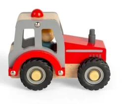 BigJigs Mini Tractor Red