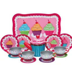 BigJigs Tin Cupcake Tea Set