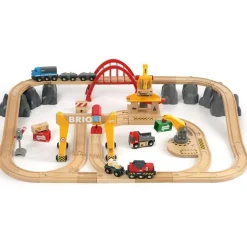 Brio World Cargo Railway Deluxe Set in Tub 33097