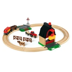 Brio World Farm Railway Set 33719