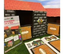 Crafty Ponies DIY Cardboard Stable