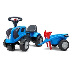 Falk Age 1+, My First Landini Tractor and Trailer with Rake and Shovel 250C