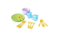 Green Toys Dish, Plate, Bowl and Cutlery Set