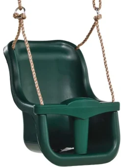KBT Baby Seat Luxe Green with Poly Hemp Ropes