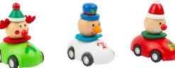 Legler Christmas Pull Back Car