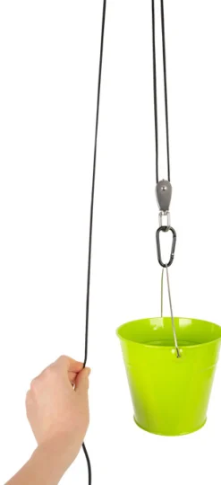 Legler Pulley with Bucket