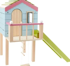 Lottie Wooden Tree House Dolls and Fairy House