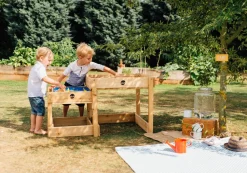Plum Sandy Bay Wooden Sand and Water Nesting Play Tables