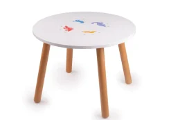 Tidlo Dinosaur Round Wooden Table