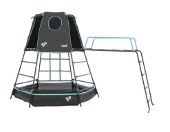 TP Explorer Metal Climbing Frame Black with Jungle Run