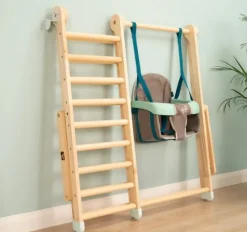 TP Wooden Climb and Swing Frame
