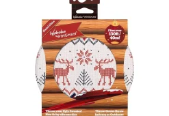 Waboba Wingman Silicon Flying Disk Ugly Sweater Christmas Design